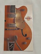 Vintage Hard Rock Cafe Small Paper Menu Chet Atkins Gretsch Cover 1996 picture