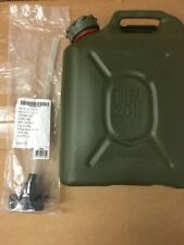 New Scepter Olive Drab Military Fuel Can With NEW SPOUT (MFC) 5 Gallon / 20 L picture