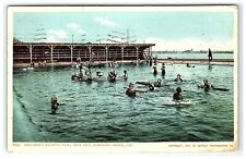 c1904 Postcard Children's Bathing Pool Tent City Coronado Beach CA picture