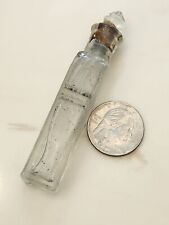 ANTIQUE EARLY 19TH c  GLASS PERFUME/SCENT BOTTLE FLACON PARFUM #1124 picture