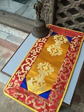 USA Seller Tibetan Buddhist Silk Brocade Altar Cloth 9