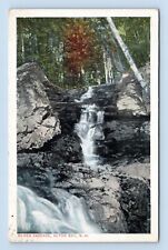 Silver Cascade Alton Bay New Hampshire NH  WB Postcard N4 picture