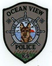 DELAWARE DE OCEAN VIEW POLICE K-9 NICE SHOULDER PATCH SHERIFF picture