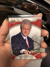 2009 Upper Deck Prominent Cuts Bill Clinton #9 0s6p picture