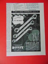 1947 BONNEY Forge and TOOL WORKS Box Wrenches art print ad picture
