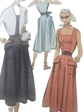 20/38 Vintage sewing Pattern McCall 8462; ©1951; Women's & Misses' Dress Bolero picture