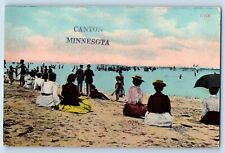 Canton Minnesota Postcard Beach Exterior View Sea c1910 Vintage Antique Unposted picture
