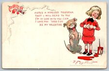 Be My Valentine    R. F. Outcault  Postcard  1907 picture