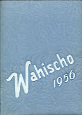 WATERLOO HIGH SCHOOL, WATERLOO, ILLINOIS YEARBOOK - WAHISCHO - 1956 picture