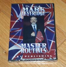 MASTER ROUTINES dvd (Mark Leveridge, L&L)--12 strong routines--TMGS DVD blowout picture