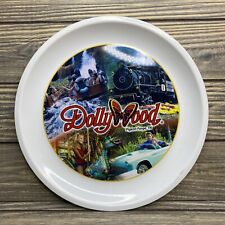 Vintage Whirley Dollywood Pigeon Forge TN Plastic Souvenir Dinner Plate 10” picture