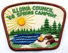 BSA, 1968 Spring Camporee Patch, Illowa Council picture