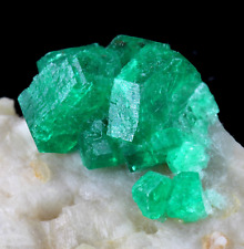 Gorgeous Green Emerald Crystal Cluster on Matrix - Gujar Killi, Afghanistan picture