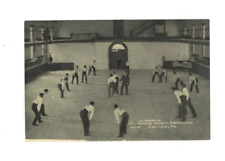 Vintage Postcard  PENNSYLVINIA   GYM, ALL INDIAN EXCEPT INSTRUCTOR, UNPOSTED picture