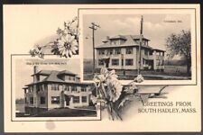 House Jack Built Croysdale Inn South Hadley MA Div Back Postcard Not Posted NM picture