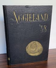 Vintage Aggieland Aggies 1958 Texas A&M University College Yearbook Whoop picture