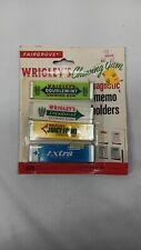 VTG  1986 Wrigley’s Chewing Gum Magnets Juicy Fruit Doublemint Stick Extra  picture