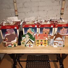 Lemax  Village Collection Set Of 4 Lighted Buildings (CVS) picture