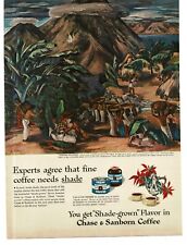 1946 Chase & Sanborn Coffee Pickers by Doris Rosenthal artist Vintage Print Ad picture