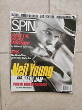 Spin Magazine September Sep 1995 VG Neil Young and Pearl Jam Foo Fighters picture