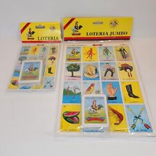 Don Clemente Mexican Loteria Bingo & Loteria Jumbo 20 Boards +2 Deck 54 Cards picture