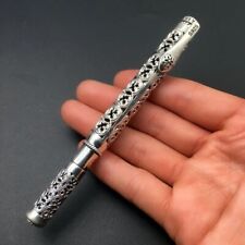 9.25 Sterling Ball Pen Collection Silver Buisness Pen Gift 2024 vintage design picture