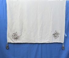 Laura Ashley Lifestyle Square Wrap Shawl Embroidered Roses 48 inch Square picture