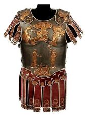 Viking  brass Knight Wearable Full Suit Of Armor Size 6 Feet X-Mas Costume picture
