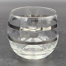 Vintage Sweet 'N Low Sugar Bowl Packet Holder Clear Glass Silver Design picture