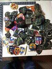 Mixed lot US Army unit and misc. patches. 35 patches per package picture
