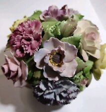 Vintage Royal Adderley Floral Bone China Made in England Porcelain Flowers & Pot picture