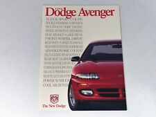 1996 DODGE AVENGER SALES BROCHURE CATALOG IN EXCELLENT CONDITION picture