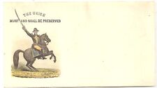 Civil War Cover ~ Andrew Jackson on Horseback, Sword Raised ~ Front Only picture