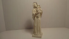 Vintage Blessed Virgin Mary with Child Statue Autom China  8