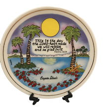 American Gift Collector Series Plate Decorative 7.5 Cayman Island Psalm 118 picture