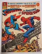 Battle Of The Century Superman Vs The Amazing Spiderman VF- 1976 Oversized Comic picture