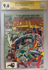 Marvel Super Heroes Secret Wars #3 - Marvel Comics 1984 CGC 9.6 Signed picture
