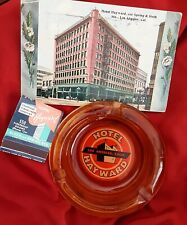  Rare Historic Los Angeles Hotel Hayward Ashtray-Matches 1912 Post HOLIDAY PRICE picture