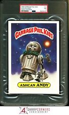 1986 GARBAGE PAIL KIDS GIANT STICKERS #13 ASHCAN ANDY POP 3 PSA 7 N3949503-210 picture