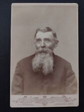 Bearded Man From Minnesota Antique Cabinet Card Photograph 1890's picture