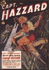 Captain Hazzard 1938 May, #1.   Pulp picture