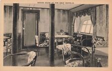 Interior view of Dining Room of the Graf Zeppelin c1930's picture
