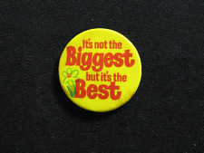1980's SAYINGS VINTAGE BUTTON PIN BADGE UK IMPORT      IT's NOT THE......     1 picture