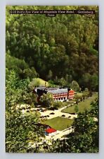 Gatlinburg TN-Tennessee, Aerial Mountain View Hotel Advertising Vintage Postcard picture