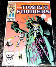 Transformers 23 (5.5) 1st Print Marvel Comics 1986 - Flat Rate Shipping picture