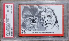 1963 FAMOUS MONSTERS CARD #36 