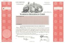 Nabisco Holdings Corp. - 1995 Specimen Stock Certificate - Specimen Stocks & Bon picture