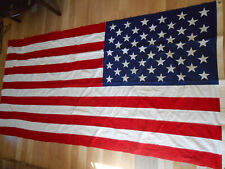 Vintage Valley Forge Flag Co. 50–Star American Flag 5'x9.5' Red White Blue USA picture
