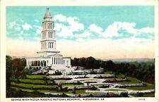 Vintage Postcard - George Washington Masonic National Memorial Alexandria VA WB picture