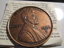1909 U.S. PENNY THEME DESIGN PAPERWEIGHT 3